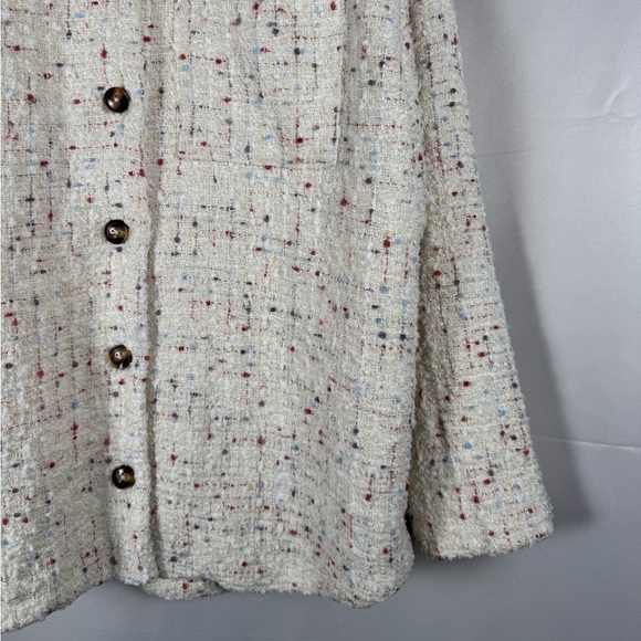 Favorite Daughter The Talullah Cinque Tweed Jacket Blazer Minimalist REVOLVE XL - Picture 7 of 14